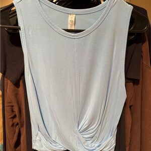 ALO Yoga Sky Blue Tank Top